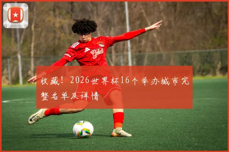 收藏！2026世界杯16个举办城市完整名单及详情